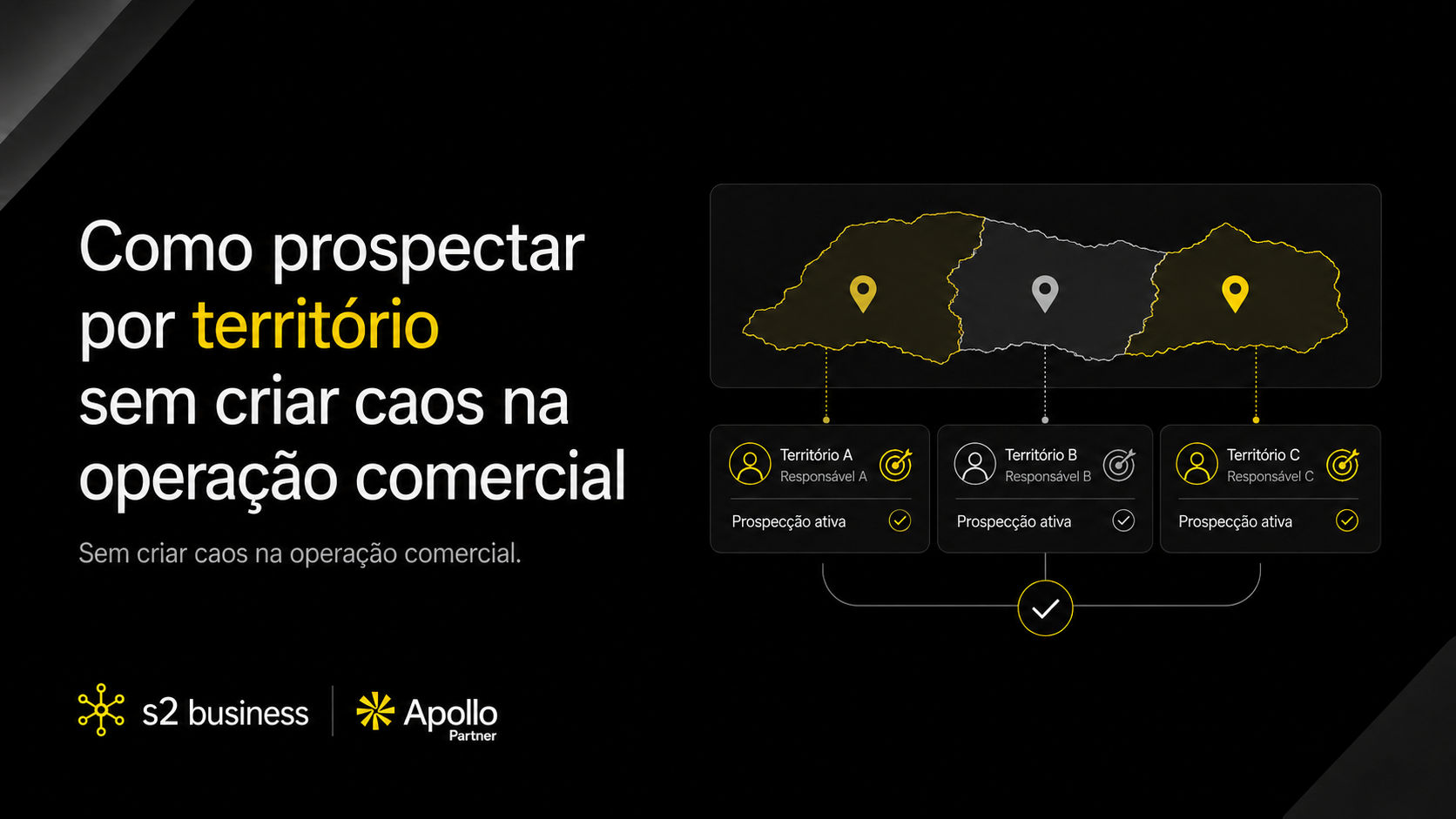 Como prospectar por território sem criar caos na operação comercial